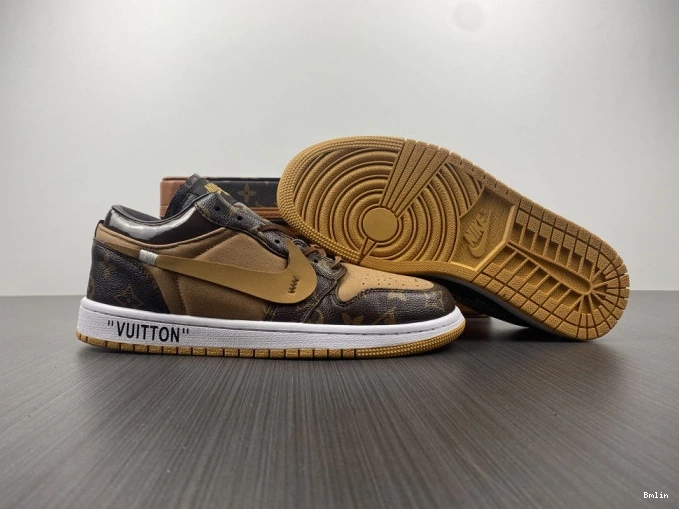 Bmlin x LOW Off-Louis AJ1 Air 1 Jordan OW 0804
